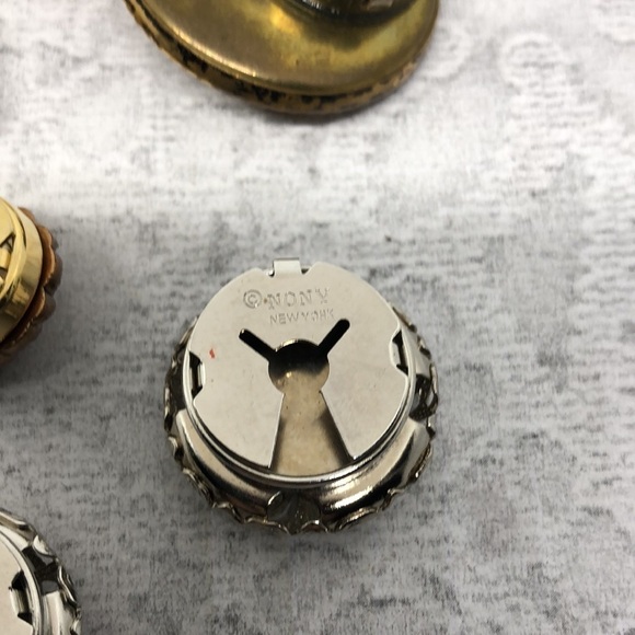 Huge bundle lot 11 statement whimsy button cover ups vintage Nony + - Picture 6 of 7